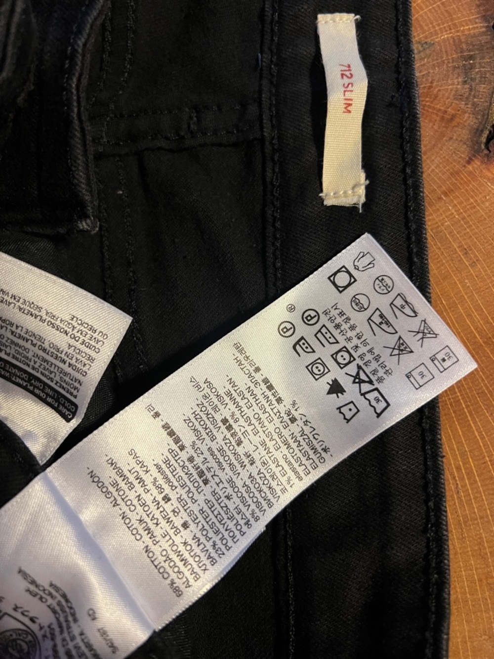 🥳 Host Pick 🥳 Levi's 712 Slim Jeans Womens size W33 L32 - Picture 14 of 16